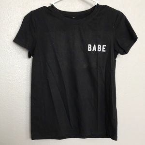 babe t-shirt